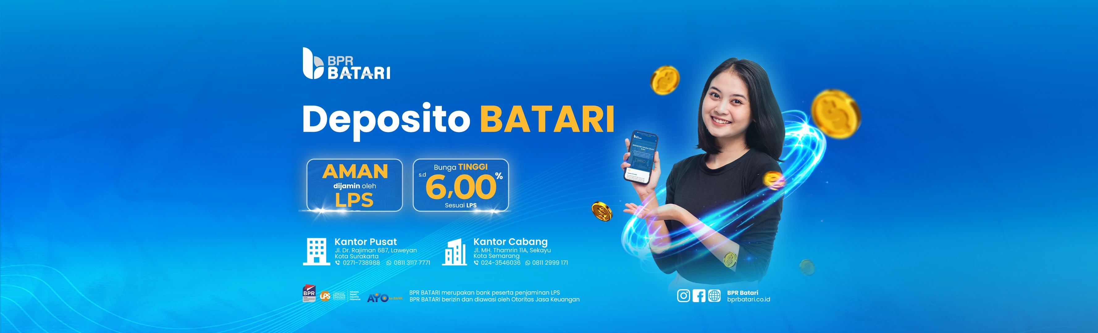 Deposito Batari - Aman Dijamin LPS